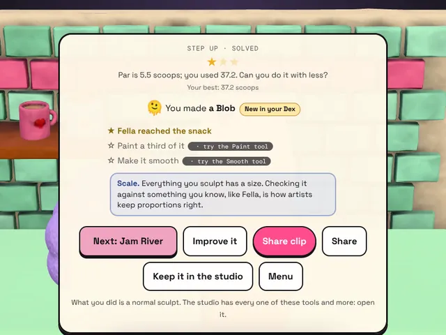 The win card: Step Up solved, with the idea of scale said in a sentence